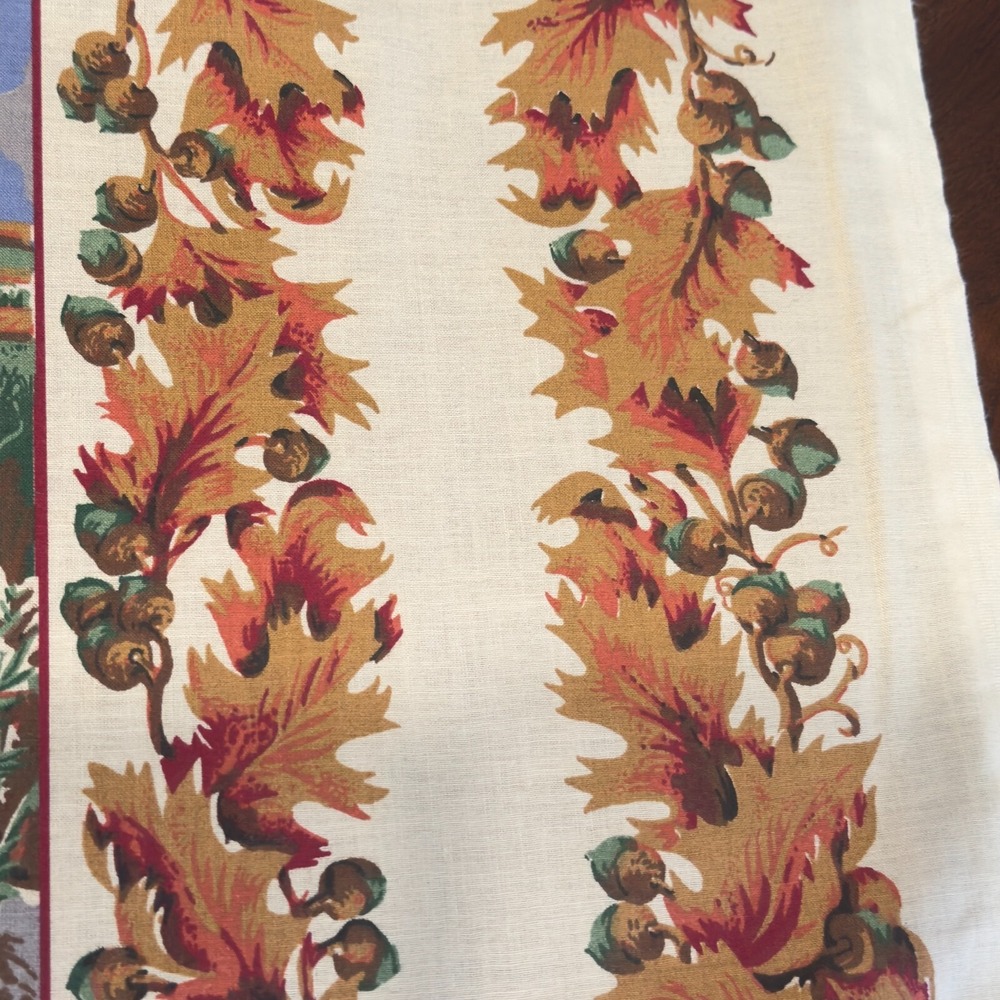 Hunting Dogs Labrador Spaniel 35"x45" Pillow Quilt Blocks Panels Cotton Leaves - Picture 6 of 9